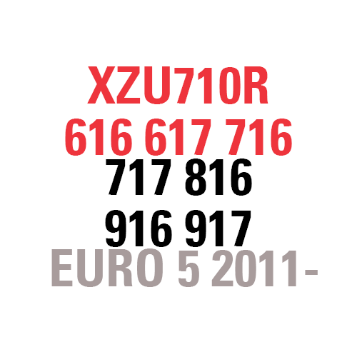 XZU710R "616 617 716 717 816 916 917" EURO 5 2011-